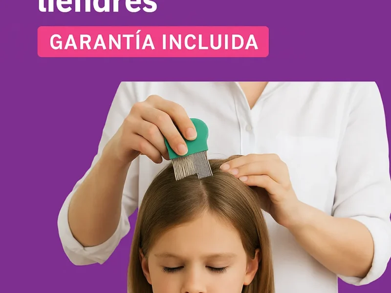 Tratamiento en una sola sesión: así eliminamos piojos y liendres (garantía incluida)